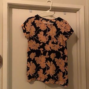 Hawaiian Flowered Top